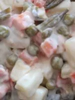 Mängden socker i Salade de Macédoine de légumes