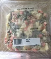 Mängden socker i Salade de macedoine de legumes