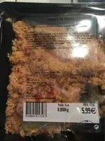 Mängden socker i Taboulé au poulet