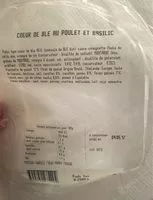 Mängden socker i Coeur de ble au poulet