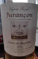 Mängden socker i Jurancon - Cuvée du Baptême - 2018
