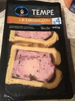 Mängden socker i Paté en croute médaillon