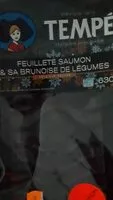 Mängden socker i Feuilleté saumon & sa brunoise de légumes