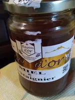 Mängden socker i Miel De Châtaigner 350GR