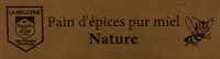 Mängden socker i Pain d'épices pur miel Nature