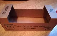 Mängden socker i Pain d'épice pur miel Myrtille