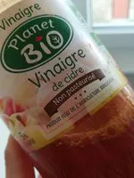 Mängden socker i Vinaigre de cidre non pasteurisé