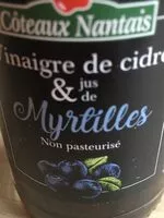 Mängden socker i Vinaigre de cidre Myrtilles