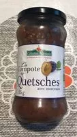 Mängden socker i COMPOTE QUETSCHE