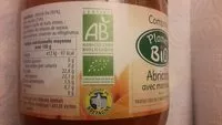 Mängden socker i Compote Abricot avec Morceaux