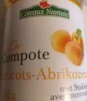 Mängden socker i Compote d abricots
