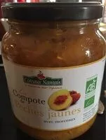 Mängden socker i La Compote de Pêches jaunes