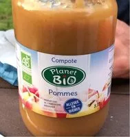 Mängden socker i Compote pommes