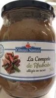 Mängden socker i La compote de rhubarbe