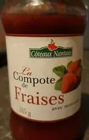 Mängden socker i La compote de fraises
