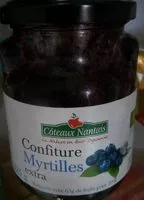 Mängden socker i Confiture Myrtilles extra