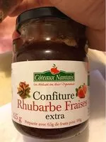 Mängden socker i Confiture Fraise / Rhubarbe
