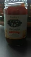 Mängden socker i Confiture Mirabelles