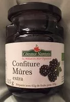 Mängden socker i Confiture mûres extra