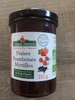 Mängden socker i Confiture Fraise, Framboise, Myrtille