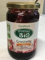 Mängden socker i Confiture Cranberry