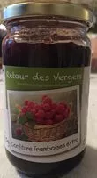 Mängden socker i Confiture framboise extra bio