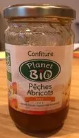 Mängden socker i Confiture Pêche Abricots