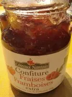 Mängden socker i Confiture fraises framboises