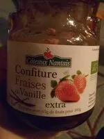 Mängden socker i Confiture Fraises à la vanille