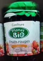 Mängden socker i Confiture fruits rouges