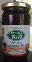 Mängden socker i Confiture fraises à la vanille