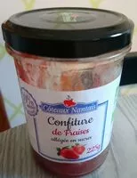 Mängden socker i Confiture de fraises