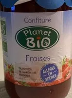 Mängden socker i Confiture fraises