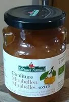 Mängden socker i Confiture mirabelles