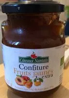 Mängden socker i Confiture fruits jaunes extra