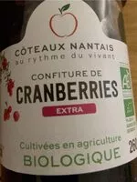 Mängden socker i Confiture de Cranberries Extra