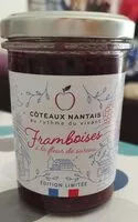 Mängden socker i Confiture Framboises à la fleur de sureau