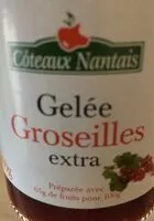 Mängden socker i Gelee groseilles extra