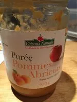 Mängden socker i Puree pommes abricots