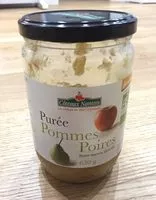 Mängden socker i Puree pomme poire
