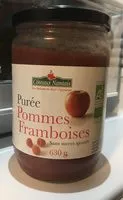 Mängden socker i Purée de pommes framboises