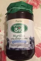 Mängden socker i Purée de Myrtilles