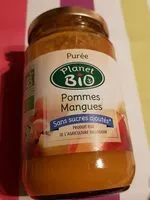 Mängden socker i Purée pommes mangues