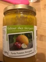 Mängden socker i Puree pommes mangues