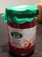 Mängden socker i Purée pommes griottes