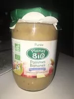 Mängden socker i Purée pomme banane