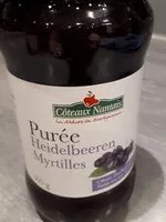 Mängden socker i Purée myrtilles