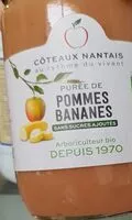 Mängden socker i Purée Pommes Bananes
