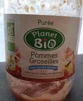 Mängden socker i Purée Pommes Groseilles