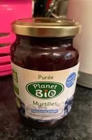 Mängden socker i Purée myrtilles